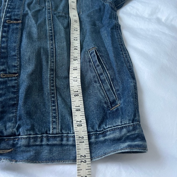 Childrens Place Boys Denim Jacket Coat Sz Large 100% Cotton Excellent Condition - Picture 7 of 7